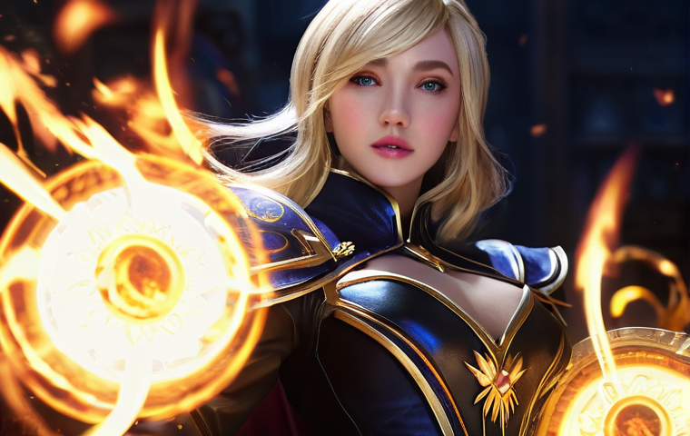 LOL 베스트 스킨 랭킹 - Here are three detailed image prompts for Stable Diffusion, based on the most impactful League of Le...